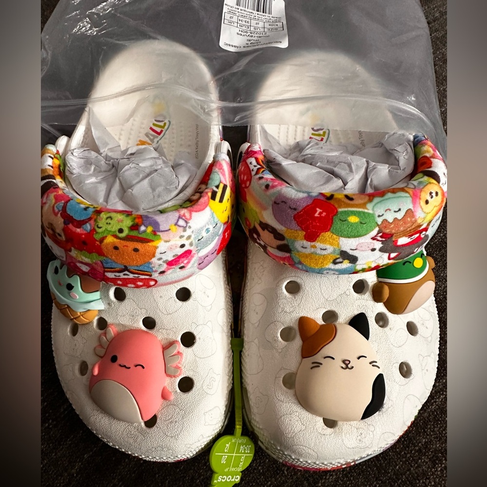 Brand new never worn Squishmallow Crocs